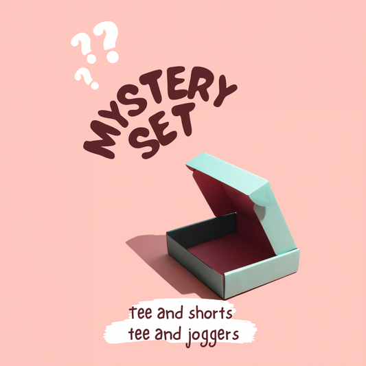 Mystery Handmade Set- Tee and Shorties